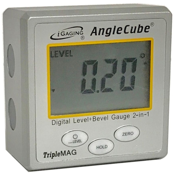 Igaging Portable Digital Angle Gauge with Magnetic Base - 35-222-6 35-222-6